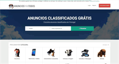 Desktop Screenshot of anunciosparatodos.com